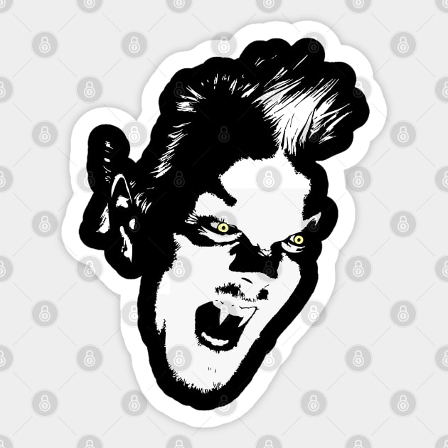 The vampire David from the 80's classic, The Lost Boys Sticker by DaveLeonardo